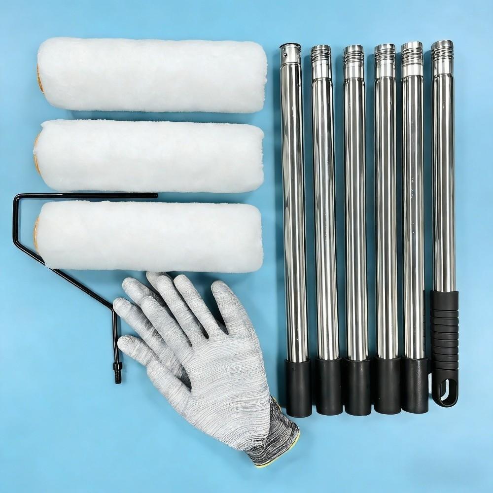 Detachable Paint Roller 170/205/240cm Latex Paint Brush Set Household Use