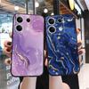 Мраморный узорчатый мягкий черный силиконовый чехол для телефона Samsung Galaxy A55 A54 A34 A15 S24 Xiaomi Redmi Note 13 Pro противоударный защитный чехол для камеры