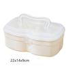 Ящик для хранения масок с ручкой, пыленепроницаемый герметичный ящик большой емкости, водонепроницаемый пыленепроницаемый ящик для хранения всякой всячины