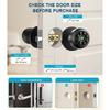 Fingerprint Door Lock, Smart Fingerprint Door Knob with Keypad, Biometric Door knobs with App Control, Auto Lock Door Lock with Code, Keyless Door