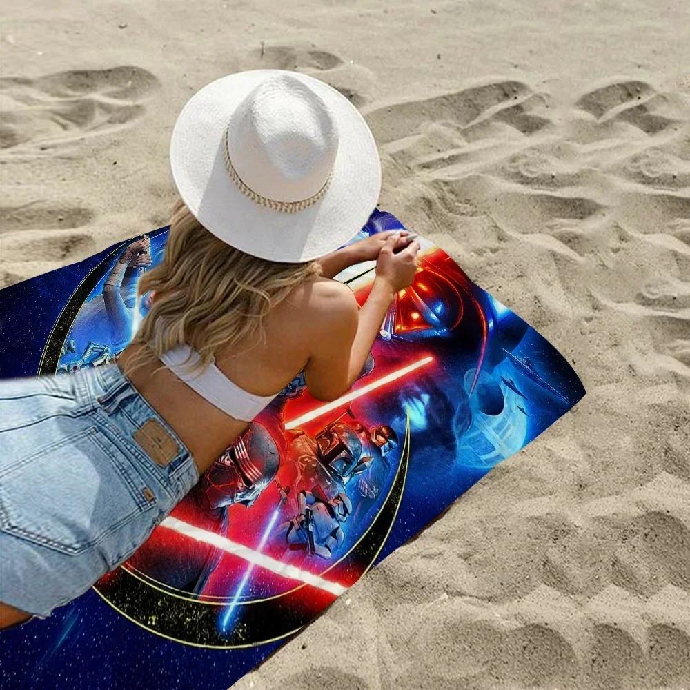 S-star W-wars Big Microfiber Beach Towels Quick Dry Towel Sand Beach Towels Pool Towel For Travel Swim Pool Yoga