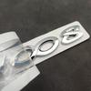 3D ABS Chrome багажник автомобиля эмблема значок наклейка для логотипа буквы 206 207 301 307 308 408 508 2008 3008 4008 5008 Буквы аксессуары