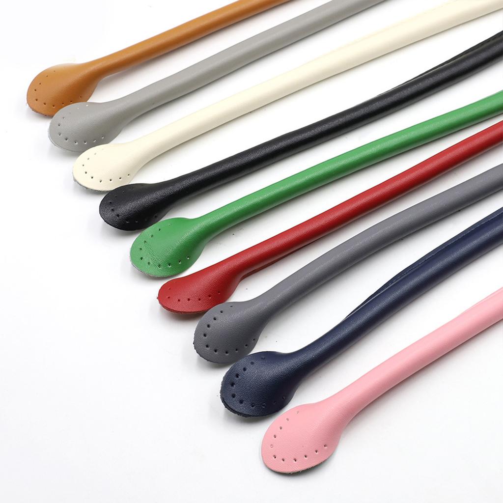 1Pc Adjustable PU Leather Bag Handles 50cm Long Bags Strap Great for Sew On Bag Hand Bags Messenger Bags and More