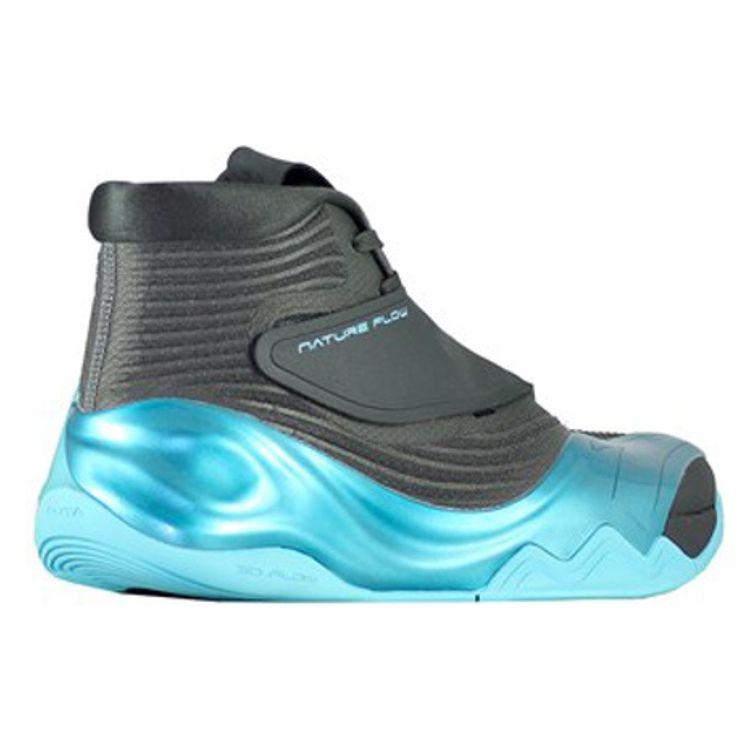 Anta KT6 Series Comfortable Performance Shock Absorbing Anti-Slip Wear Resistance Support High-Top Basketball Shoes Men sneakers Black Blue 112111101-5