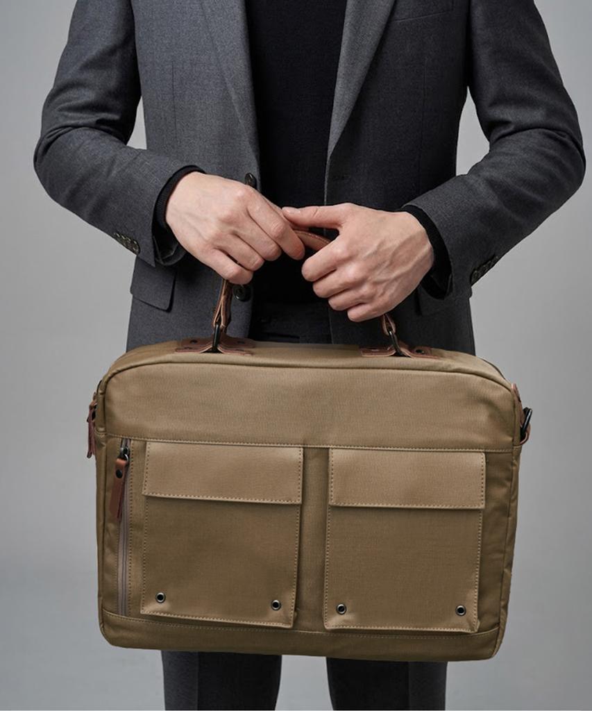 Клатч-портфель Tantin Classic из покрытого холста T12089