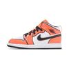 Детские кроссовки Air 1 Mid SE PS Turf Orange Black White BQ6932-802