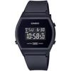Casio Стандартные цифровые часы CASIO для женщин и девушек LW-204-1B (Без подарочной коробки) Черный инвертированный ЖК-дисплей ...