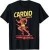 Funny Running Skeleton Skull T-Shirt for Marathon Enthusiasts