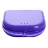 Tooth Retainer Box Brace Container Mouthguard Guard Denture Storage Case Cleaner