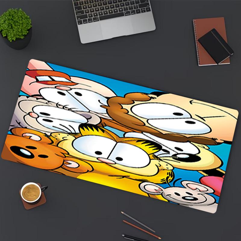 Garfield Print Mouse Pad, for Keyboard Pad Laptop PC Mat for Office Home Use, Desk Decor, Perfect Birthday Gift for Gamers