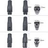 8 шт./набор Двойное отверстие/Одинарный слот Машинка для стрижки волос DC Преобразователь Блок питания Интерфейс преобразования Вилка