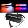 8LED Car LED Strobe Light Police Lights Red/Blue/Yellow/White Signal Lamps Flash Emergency Flashing Windshield Warning Light 12V