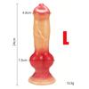 Realistic Huge Dog Dildo Anal Plug With Suction Cup Silicone Big Butt Plug Prostate Massager Adult Sex Toys for Men Women Sextoy