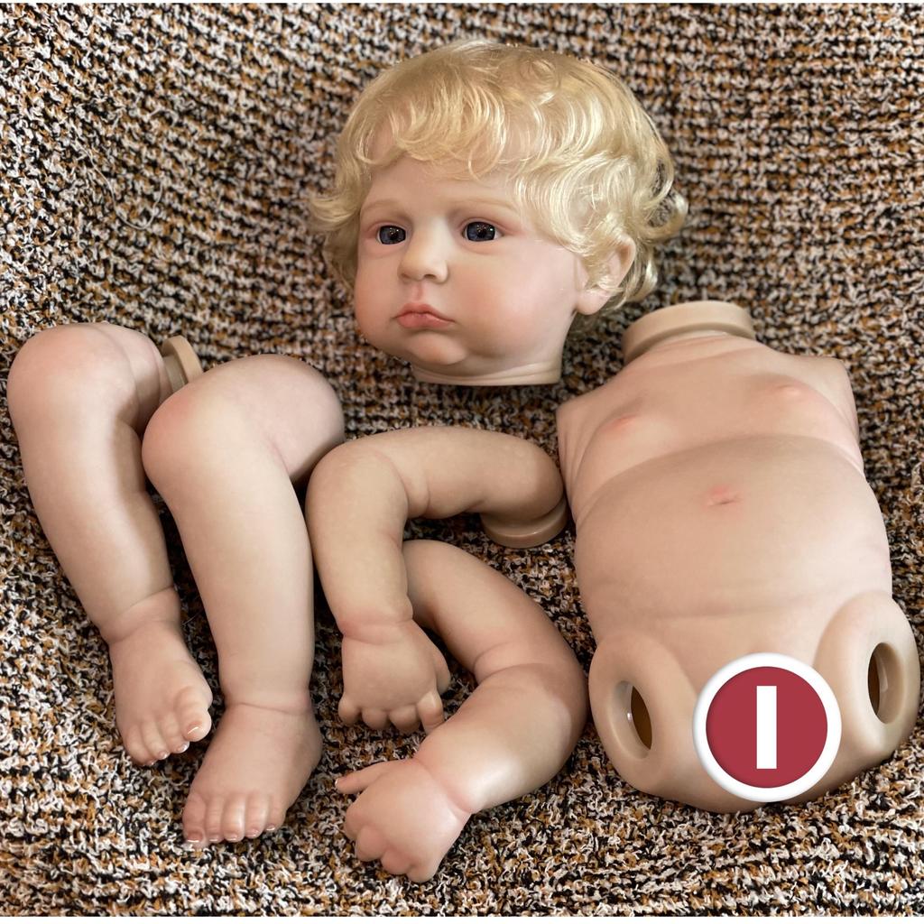 18-20 дюймов Кэмерон Реборн для мальчиков и девочек, мягкий винил на все тело с 3D нарисованными венами, видимые реалистичные настоящие куклы реборн и наборы неокрашенных кукол