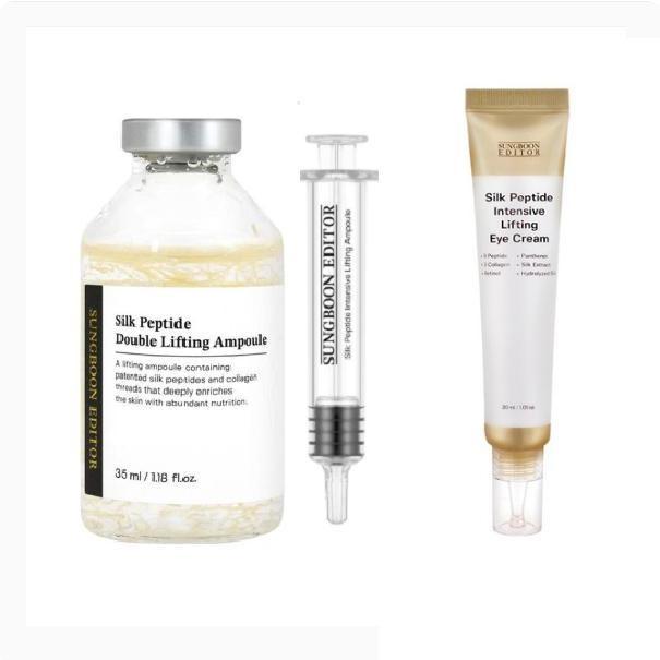 SUNGBOON EDITOR Ампула Silk Peptide Lifting Ampoule 35 мл + Крем для глаз 30 мл(Отправка последней версии)