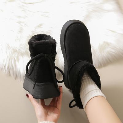 Женские зимние сапоги новые зимние бархатные утепленные короткие женские сапоги на толстой подошве термохлопковые туфли женские хлопковые сапоги женские