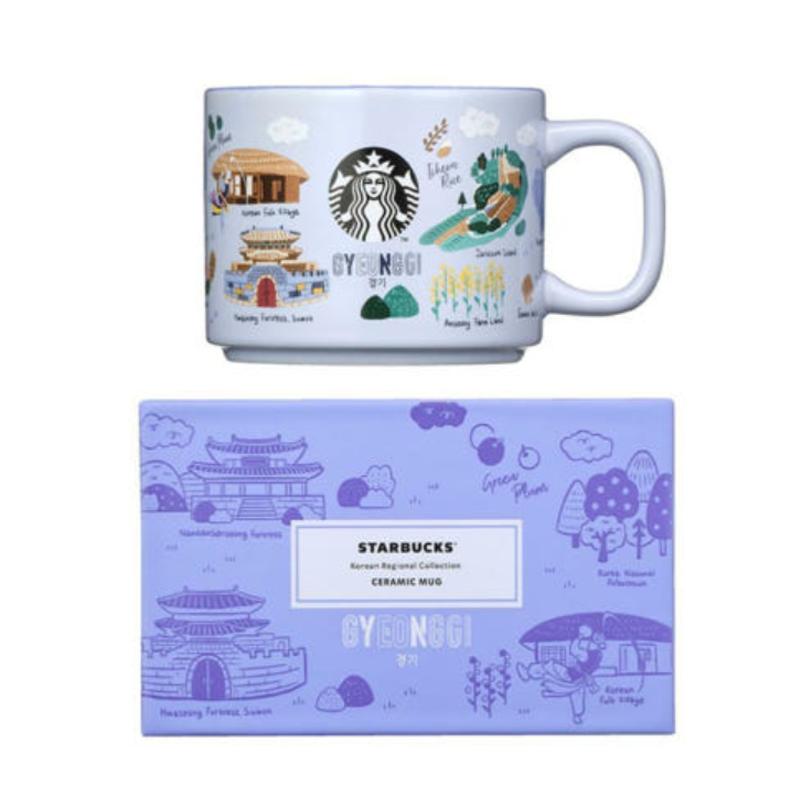 Starbucks КОРЕЯ — КРУЖКА ГОРОДСКАЯ КОЛЛЕКЦИЯ 355 мл (11 вариантов)