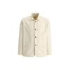 Levis Solid Color Button Down Jacket Men Jackets White 719640012