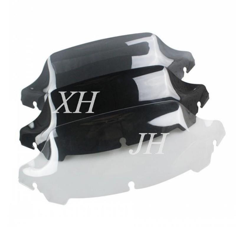 7 Inch Retro Motorcycle Windshield Windscreen Harley Street Glide Road King Touring Models