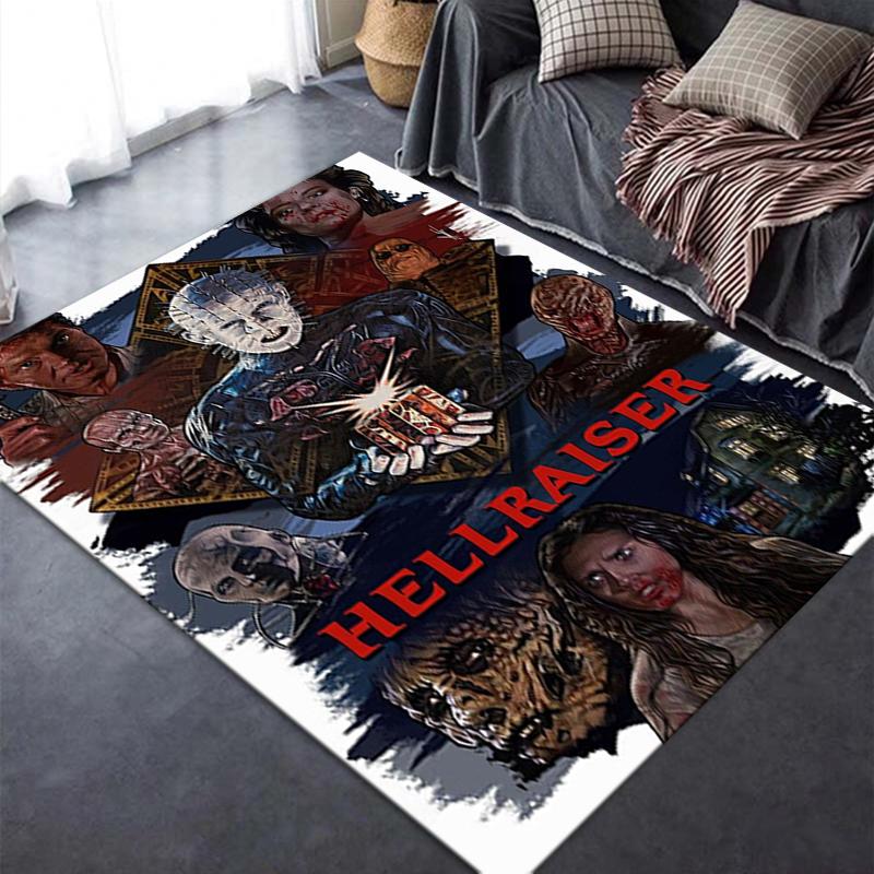 2025 New Hellraiser Carpet Rug for Living Room Bedroom Home Sofa Decoration,Kids play Non-slip Floor Mat 37