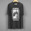 Футболка Dead Kennedys Панк Circle Jerks The Clash Black Flag Винтажная Стирка Хлопок Короткий Рукав Одежда Топ Свободная Мужская Рубашка