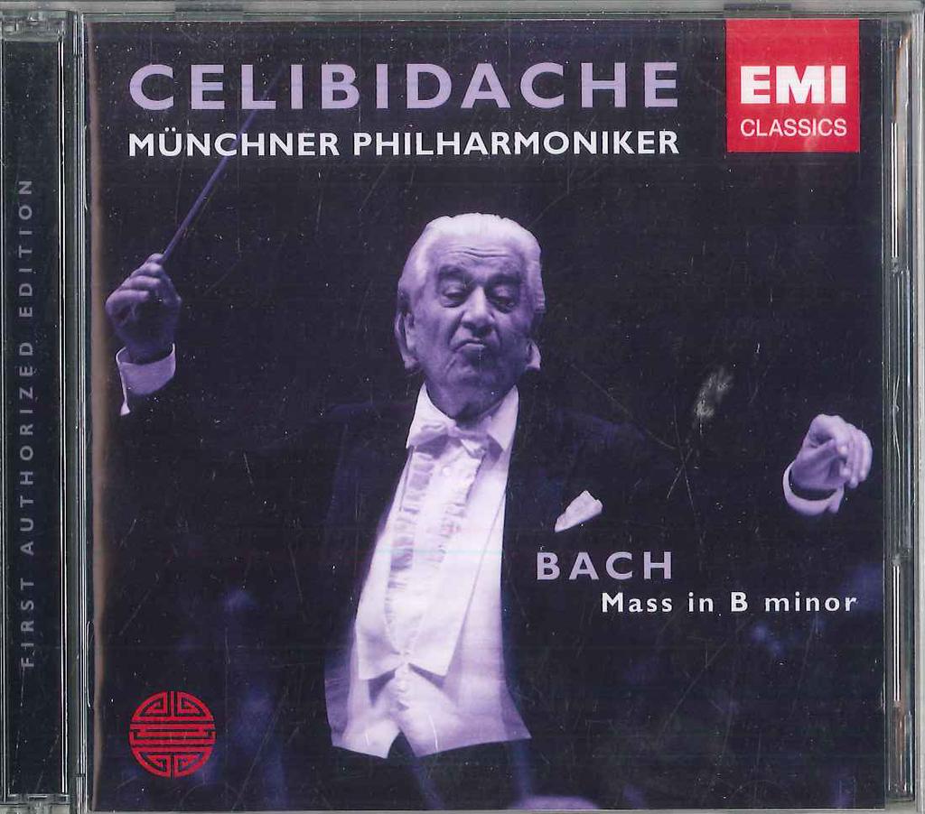 CD SERGIU CELIBIDACHE, MUNCHNER PHILHA - Cherubidache Js Bach Mass In B Mino TOCE5566162 EMI CLASSICS 2004 Japan Classical Used
