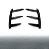 For Mercedes Benz A-Class W176 A45 AMG 2013-2018 Hatchback Rear Bumper Lip Spoiler Side Canards Splitter Body Kits Gloss Black