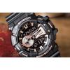 CASIO Men Liquid Crystal/Analog Dual Display Series Gold Watch GA-400GB-1A4 GA-400GB-1A4