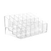 24-grid Clear Lipstick Nail Polish Cosmetic Storage Box Organizer Display Stand