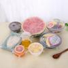 6Pcs Silicone Stretchable Lids Reusable Food Covers Leakproof Bowl Caps Universal Flexible Lid for Bowls Cups Fruits