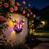 Waterproof Solar Butterfly Wall  Light Solar Powered Garden Decoration Light  Garden