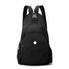 Waterproof Multifunctional Backpack Outdoor Travel Bag Solid Color Shoulder Bag Women's Chest Bag