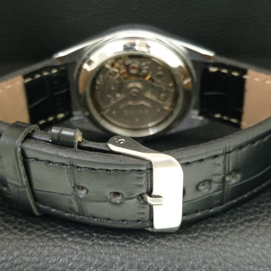 ЯПОНСКИЕ ВИНТАЖНЫЕ ОТРЕМОНТИРОВАННЫЕ АВТОМАТИЧЕСКИЕ МУЖСКИЕ ЧАСЫ SEIKO 5 С ЗЕЛЕНЫМ ЦИФЕРБЛАТОМ a444256-1