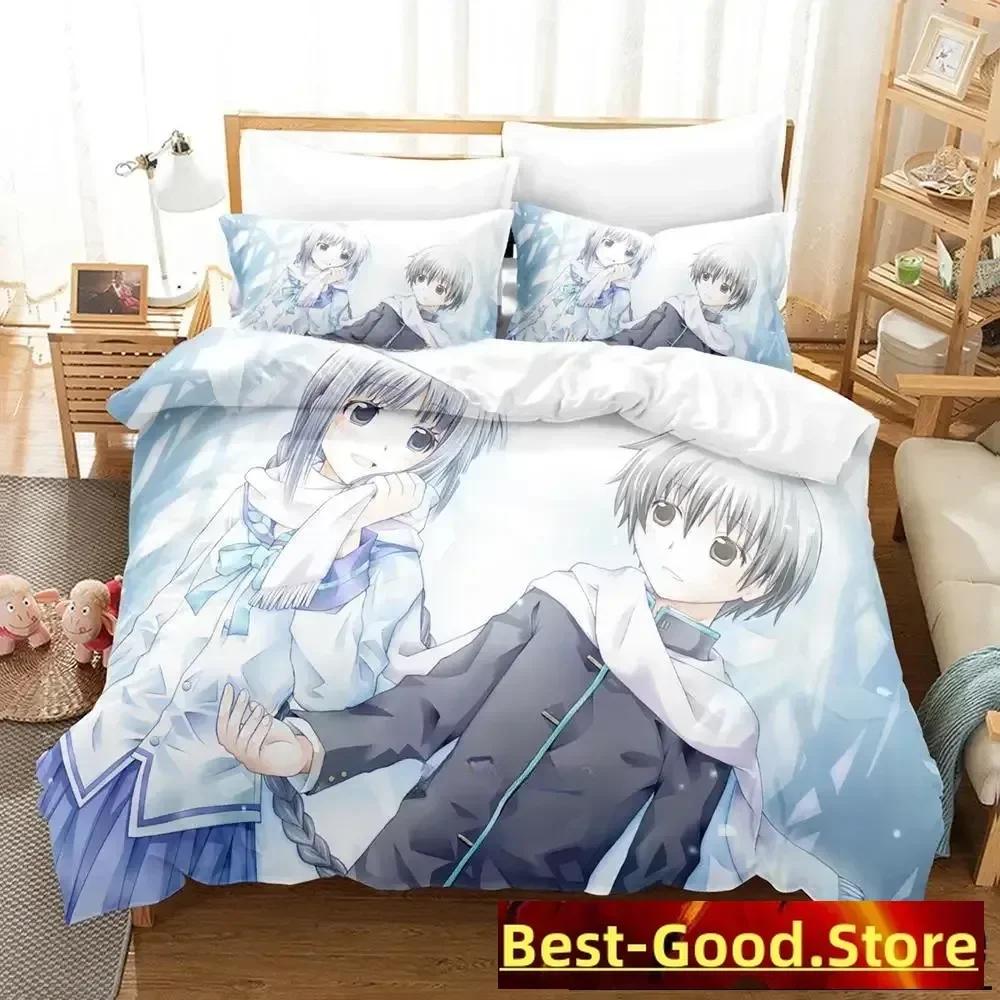 Новый Постельный комплект Bungaku Shoujo Односпальный Полуторный Двуспальный Кингсайз Комплект для кровати Взрослый Детский Спальня Комплекты пододеяльников Каваий Комплект простыней