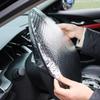 Чехол на руль автомобиля 40 см, автомобильный руль грузовика, летний солнцезащитный козырек с охлаждающей теплозащитой из алюминиевой фольги
