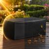 One Piece Outdoor Deck Box Cover - Black Premium Oxford Fabric - Compatible with most other deck boxes (cover only)
