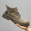 Fashion Men's Autumn Winter Walking Boots British Style Ankle Boots Outdoor Motorcycle Men's High-top Fashion Casual Shoes Mens Sneakers