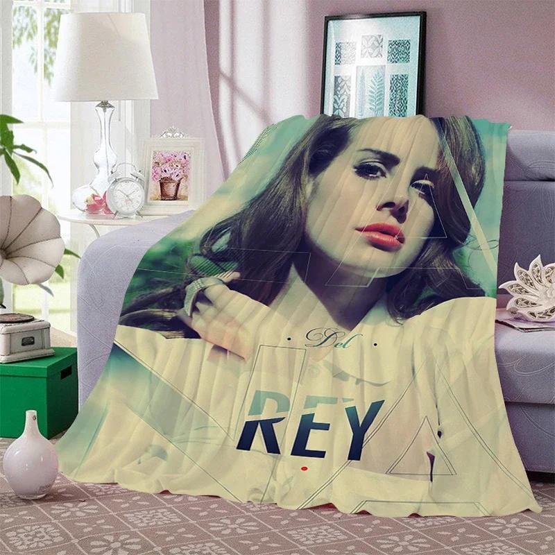 Digital Print Bed Blanket Sofa Winter Warm A-Lana Del A-Reys Fleece Camping Nap Fluffy Soft Blanket Microfiber Bedding King Size