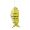 Colored Koi Fish Wind Chime Vintage Metal Wall Hanging Art Crafts Sculpture Outdoor Garden Home Decorations Gift
