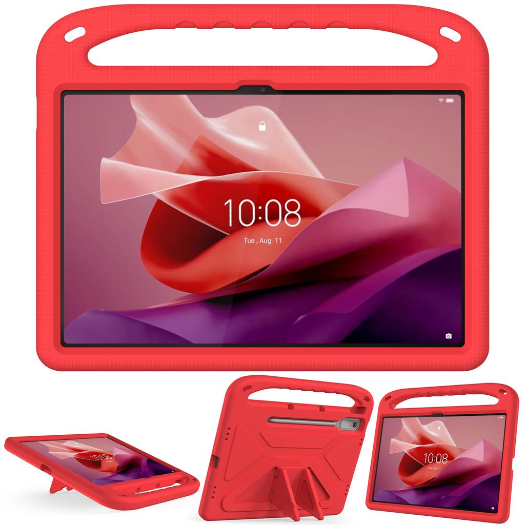 EVA Case for Lenovo Xiaoxin Pad Pro 2024 12.7" Tab P12 TB-370FU Kickstand Cover Kids Friendly with Portable Holder Shockproof