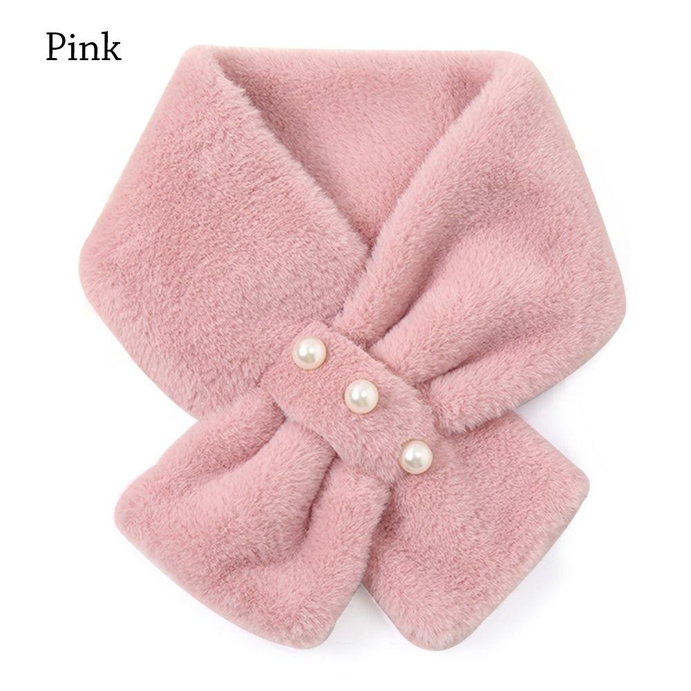 Зимний мягкий удобный искусственный меховой воротник плюшевый шарф крест на шее теплая шаль