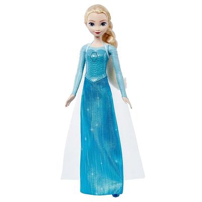 Мател Холодное Сердце Эльза (Поющая кукла) - Поет "Let It Go" в течение 30 секунд. Кукольный домик для переодевания для ролевых игр. 3 года и старше. синий. JFH87
