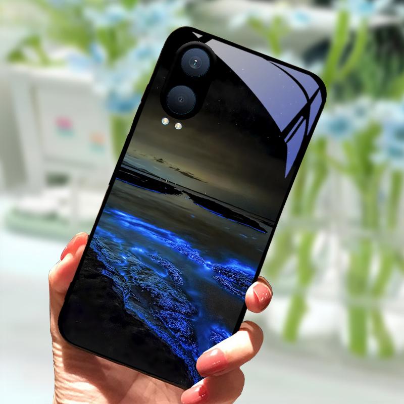 Закаленное Стекло Чехол Для OnePlus Nord CE4 Lite Чехлы 1+Nord CE 4 3 2 Стеклянный Чехол Для Телефона Для One Plus Nord CE3 CE2 Жесткий ПК Бампер