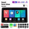 Для Renault Duster Arkana 2018-2021 GPS-навигация Android Автомобильное радио Видео Стерео Палиер RDS с Carplay 2 + 32 ГБ