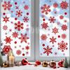9PC/LOT Christmas Snowflake Wall Sticker New Christmas Snowflake Glass Window Wall Sticker Wall Decoration Room Decor