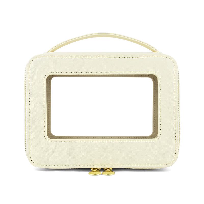 Роскошная прозрачная дорожная косметичка - высококачественный органайзер для косметики из ПВХ