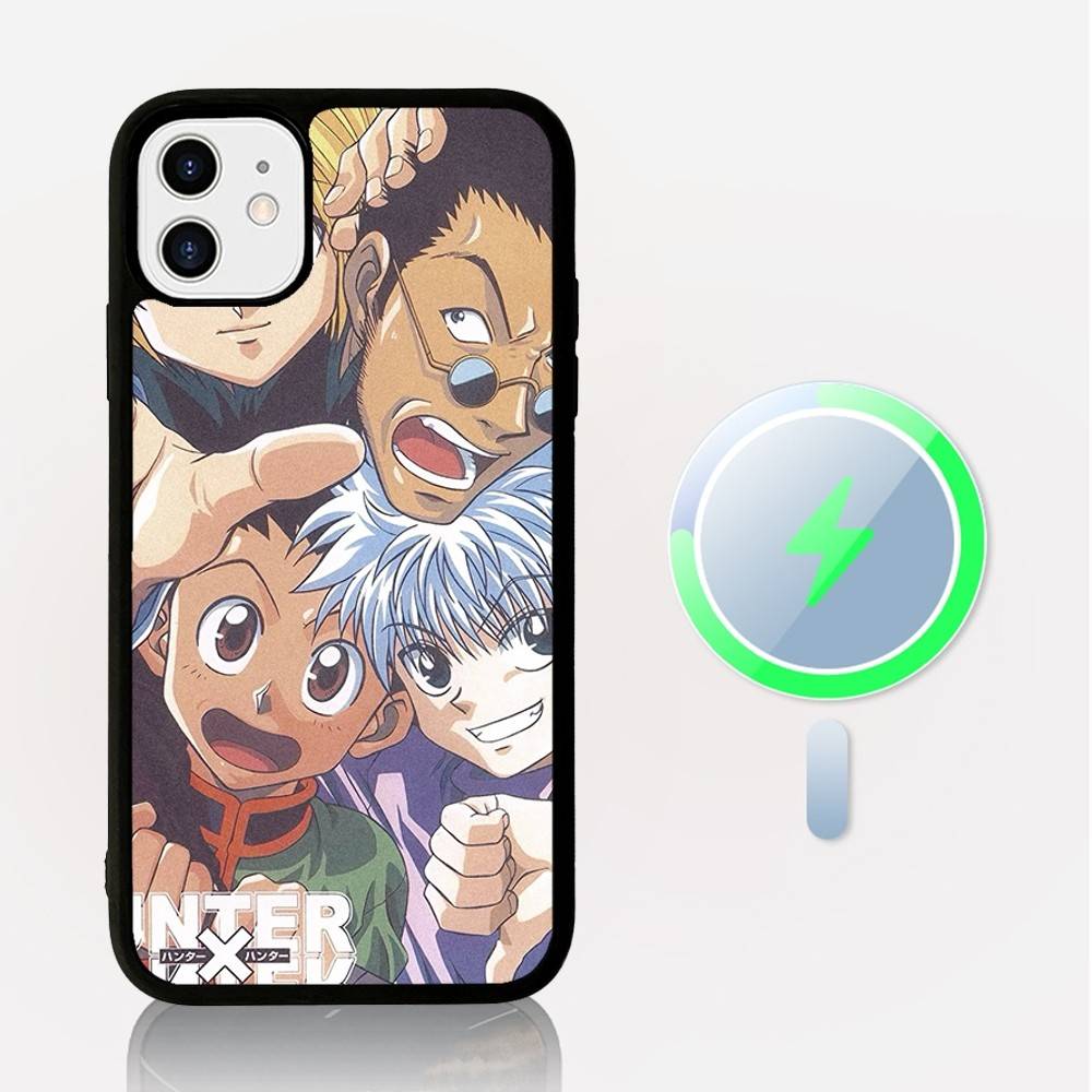 Классический Популярный Аниме H-Hunter X H-Hunter Игровой Чехол для Телефона Магнитный Чехол Для IPhone 16 14 13 12 11 15 Pro Max Plus Для Magsafe