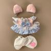 Doll Accessories 1/6 BJD Doll Dress 22cm Doll Doll Rompers Set Doll Changing Clothing  Sweet Girl