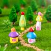 Micro-landscape Cute Cartoon Little Mushroom House Gardening Landscape Decoration AccessoriesMiniature Small Ornaments