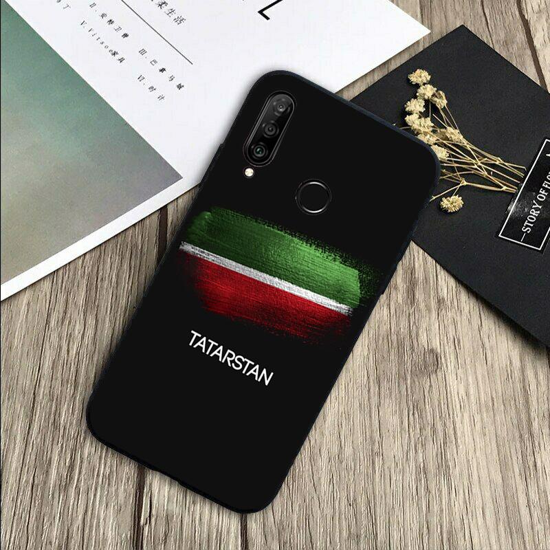 Чехол для Huawei Nova 11 9 10 SE Y70 Y60 Y90 Y61 Y91 Y73 Y72 12i 11i 8i P30 P40 Lite P60 Pro с изображением Флага и Герба Татарстана